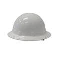 Honeywell North Full Brim Hard Hats, Ratchet, White E1RW01A000